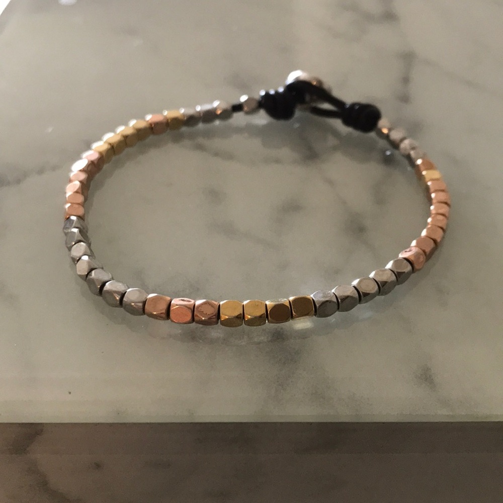 Fossil tri-tone bracelet